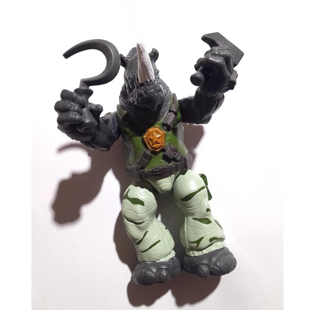 TMNT 2014 Rocksteady Action Figure Nickelodeon Playmates 5"